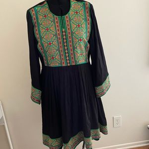 Afghani set of dress and gebee trousers